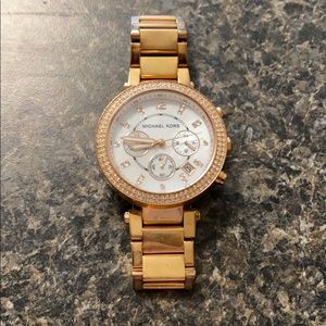 Michael Kors Rose Gold Watch
